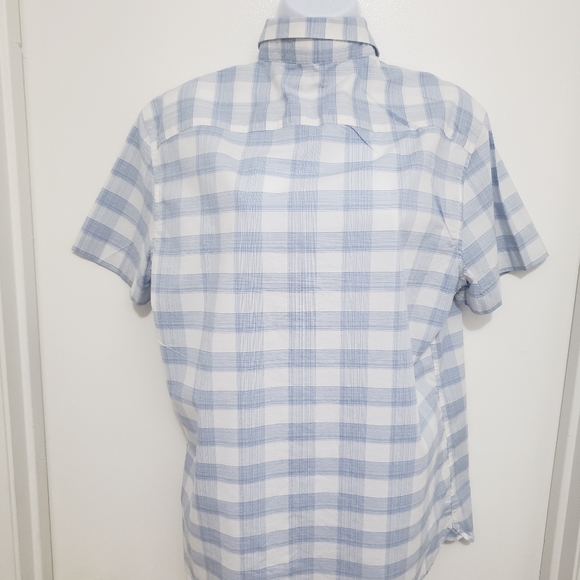 Perry Ellis plaid button down shirt - Picture 2 of 5